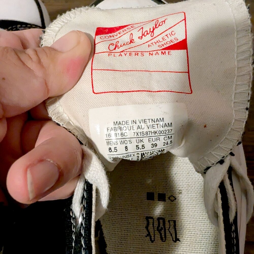 Converse Run Star Hike Low-Top Platform Sneaker Size 8 Women - Picture 6 of 7